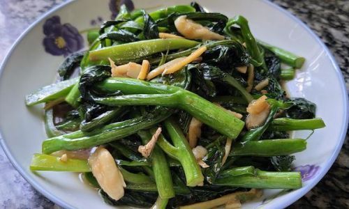 清炒广东芥兰如何做好吃