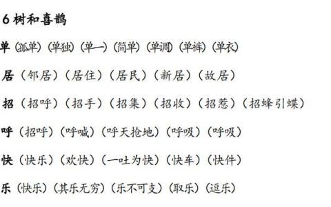 强字如何组词