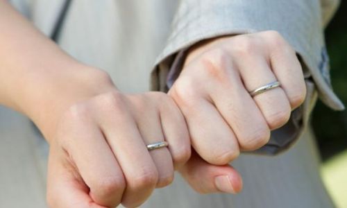 正确佩戴结婚戒指
