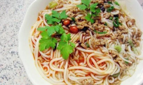 家常肉末米线怎么做