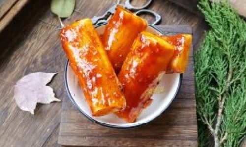 煎杂锦年糕的做法
