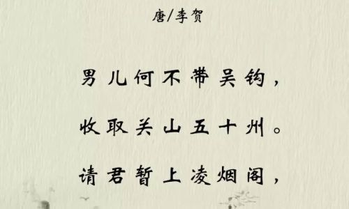 请君暂上凌烟阁若个书生万户侯是什么意思