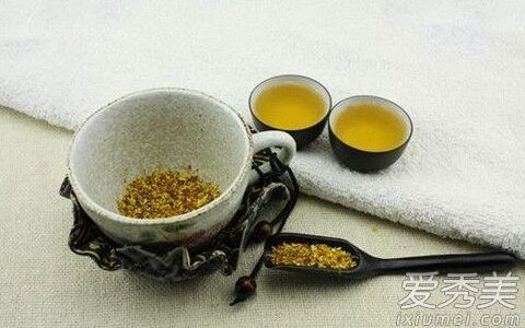 桂花泡茶有如下功效作用