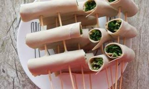 怎么做香烤豆皮卷