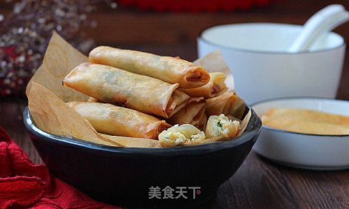 三丝春卷怎么做