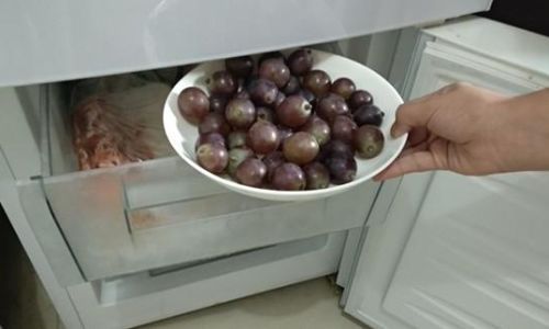 葡萄可不可以放冰箱冷冻