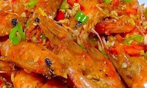 冰镇大虾的做法
