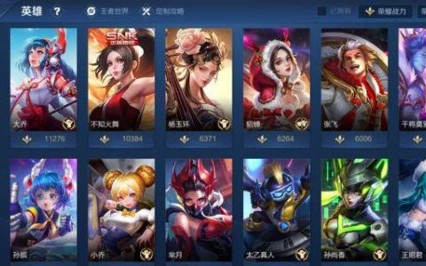 王者荣耀如何查看大乔的玩法攻略