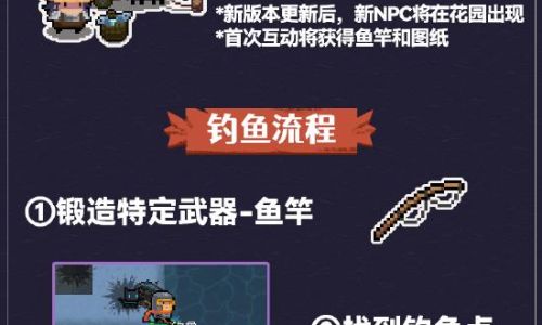 元气骑士如何钓鱼
