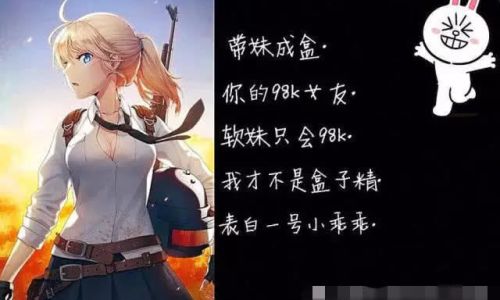 女生霸气的吃鸡名字