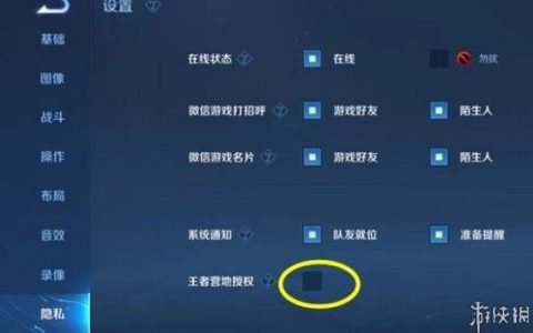 王者荣耀如何开启王者营地授权